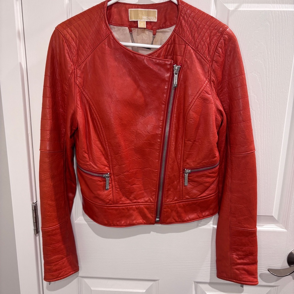Michael Kors Leather Jacket